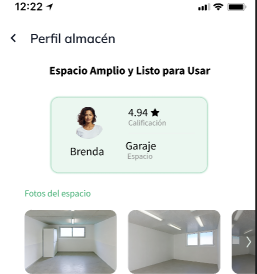 Green Storage - App de alquiler de almacenes